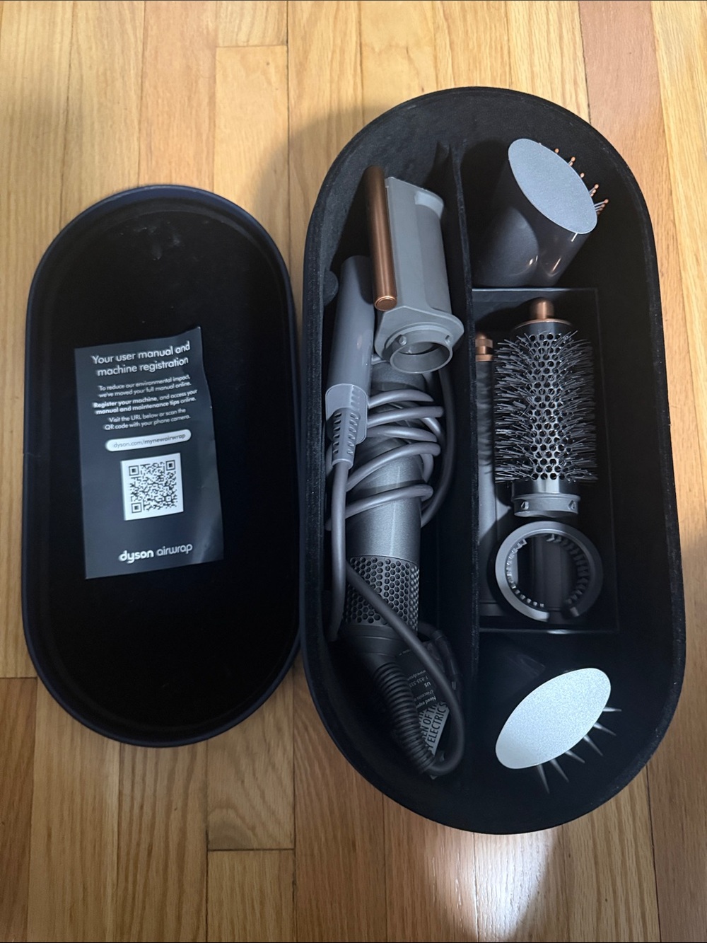 Dyson Airwrap Complete Set - Gray with Copper Highlights